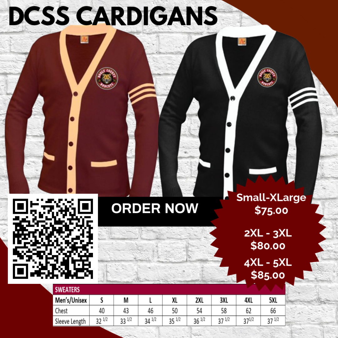 DCSS Varsity  Cardigan